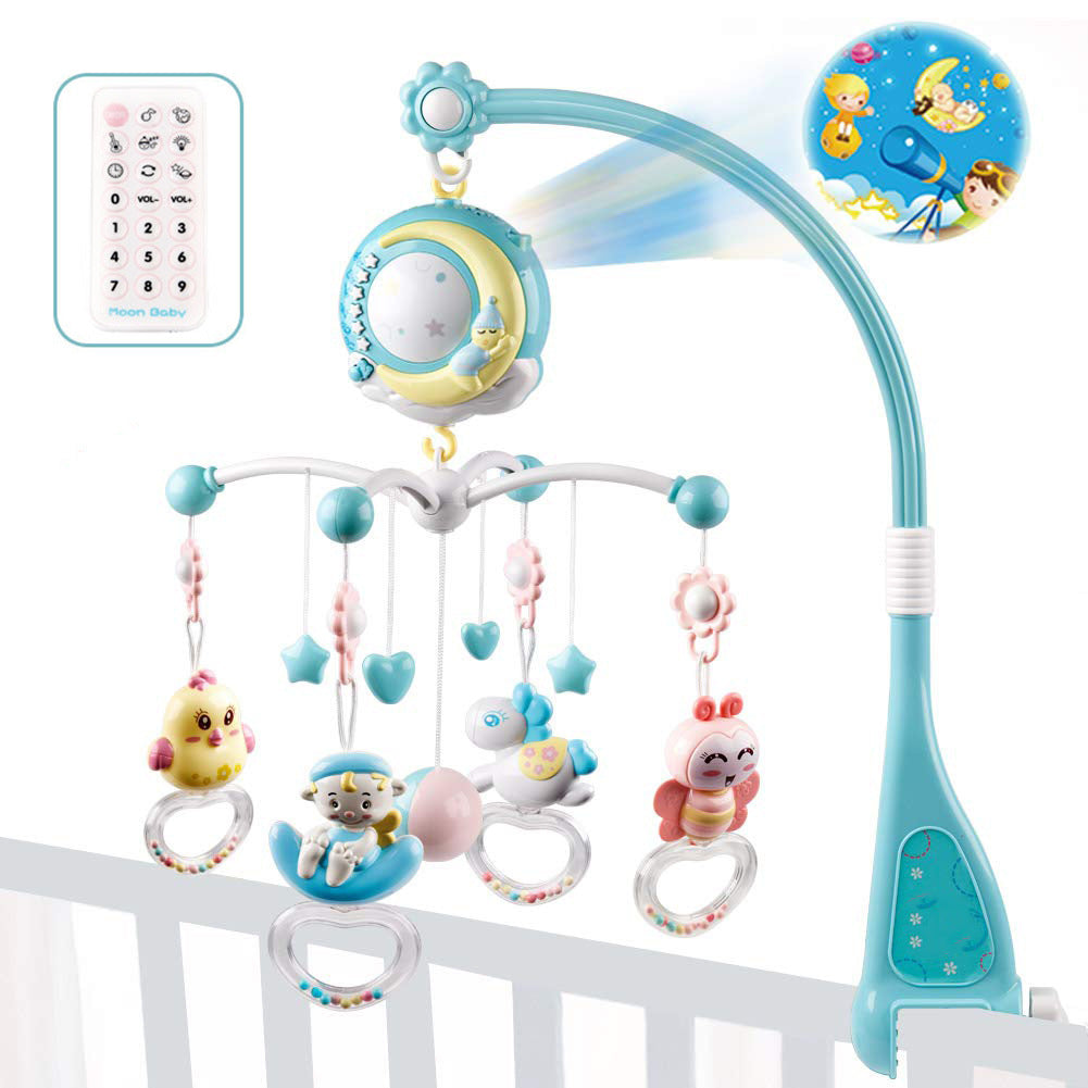 Baby Crib Mobile with Music, Projection & Remote Control š¶