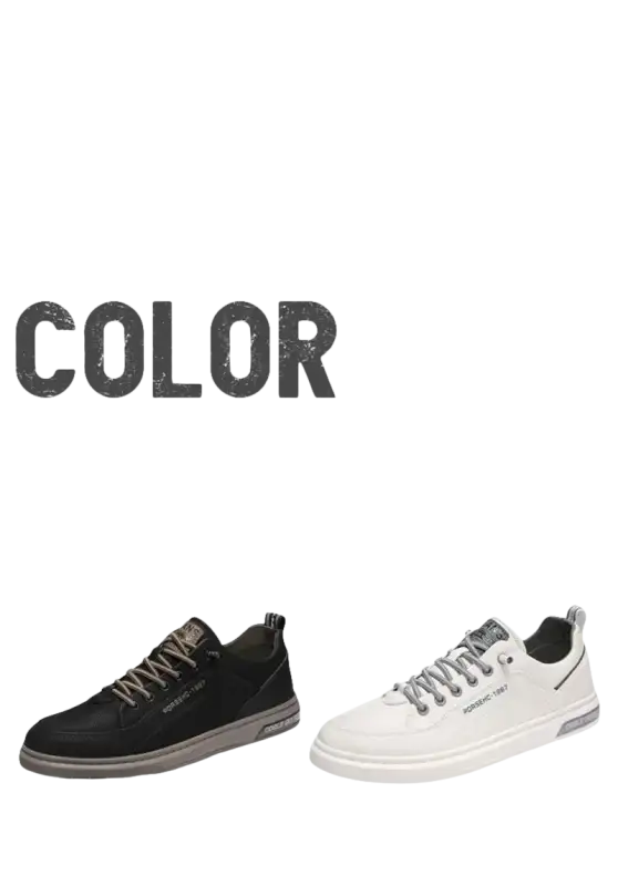 Promotional shoe advertisement.