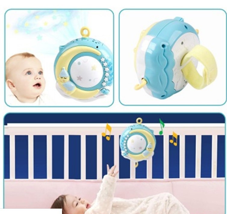 Baby Crib Mobile with Music, Projection & Remote Control š¶