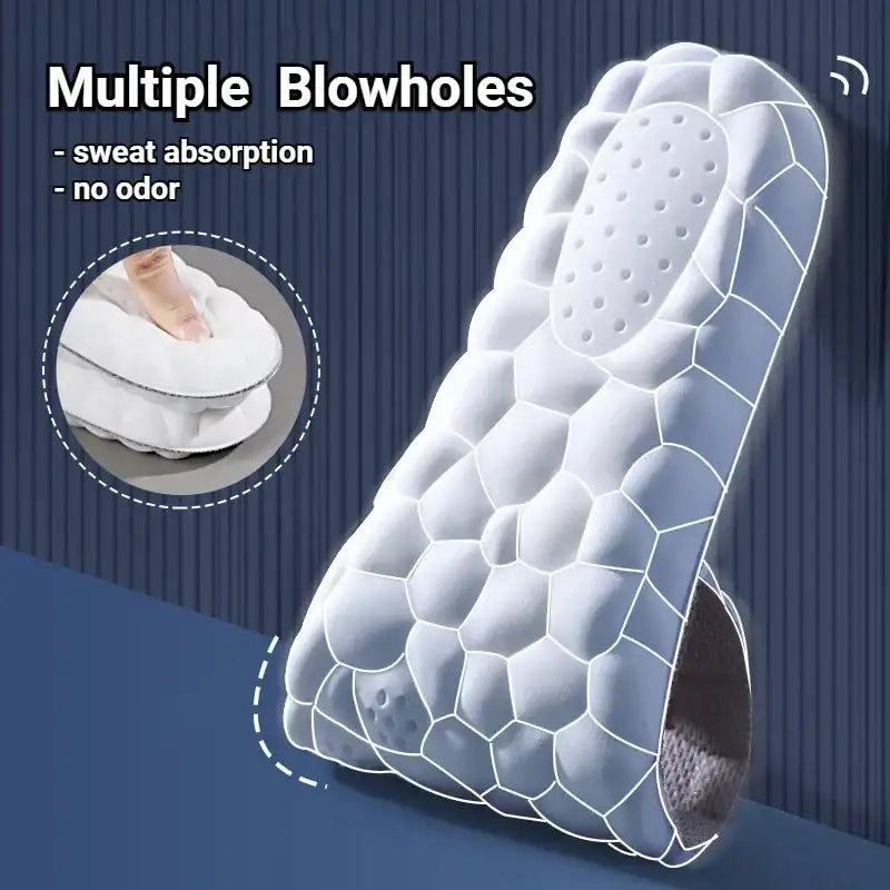 2023 4D Massage Insoles Super Soft Sports Shoes Insole for Feet Running Baskets Shoe Sole Arch Support Orthopedic