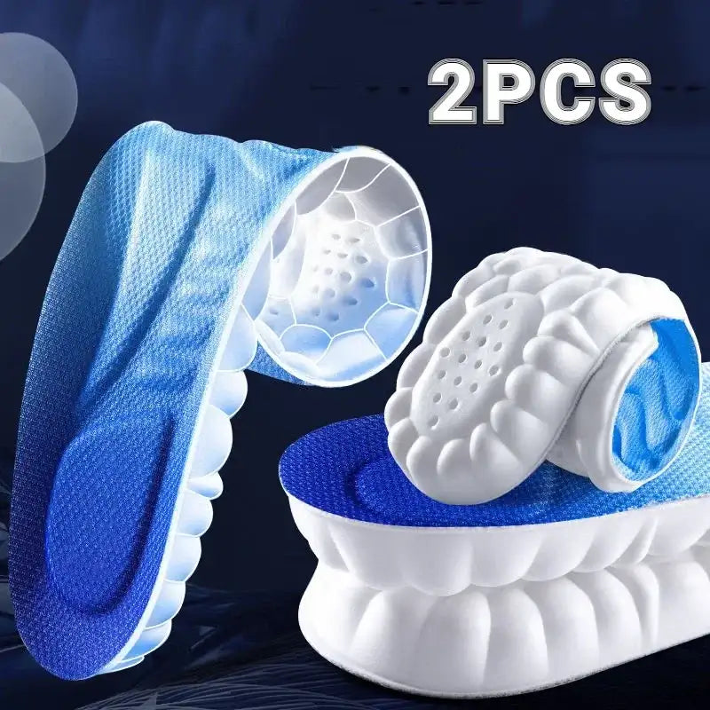2023 4D Massage Insoles Super Soft Sports Shoes Insole for Feet Running Baskets Shoe Sole Arch Support Orthopedic