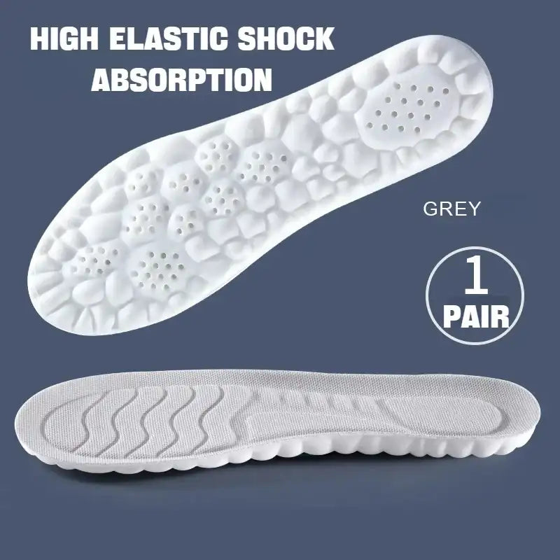 2023 4D Massage Insoles Super Soft Sports Shoes Insole for Feet Running Baskets Shoe Sole Arch Support Orthopedic