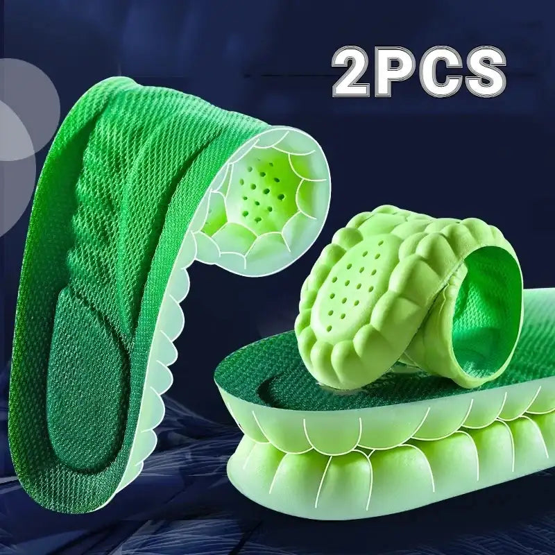 2023 4D Massage Insoles Super Soft Sports Shoes Insole for Feet Running Baskets Shoe Sole Arch Support Orthopedic