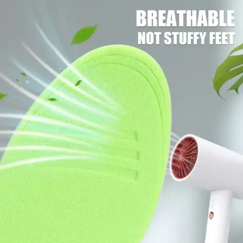 1pair 5D Sports Insoles invisible inner raised insole for male and female comfort with a soft sole and full cushion