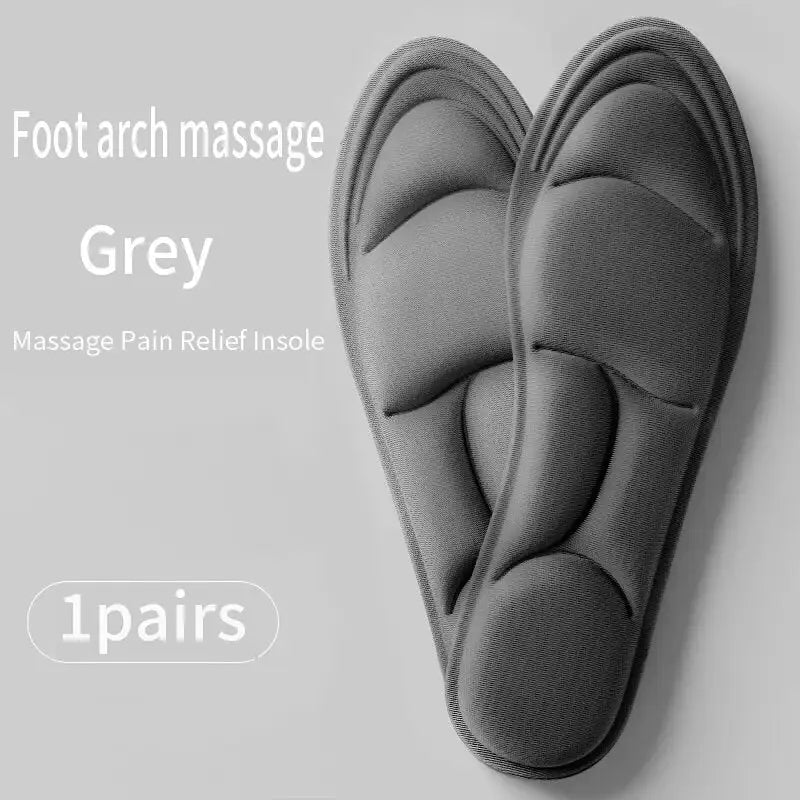 5D Massage Memory Foam Insoles For Shoes Sole Breathable Cushion Sport Running Insoles Soft and comfortable insole
