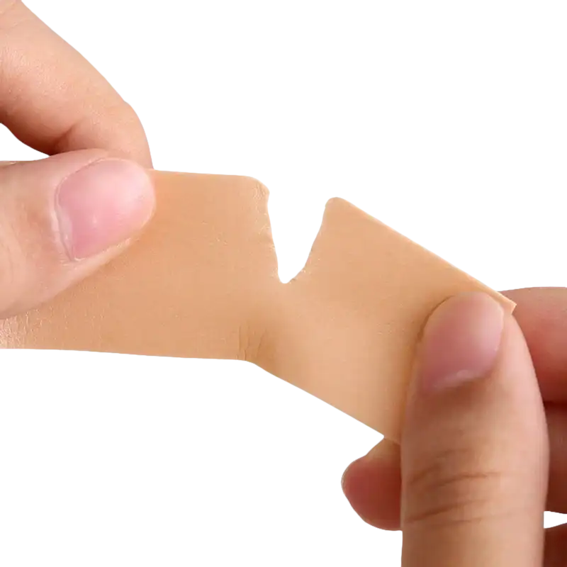 Anti-wear adhesive strip.
