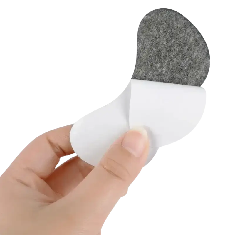 Adhesive felt furniture pad.