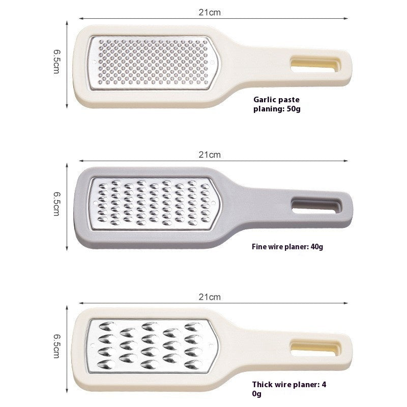 3-in-1 Portable Handheld Cheese & Vegetable Grater ā Stainless Steel Kitchen Tool š§š„
