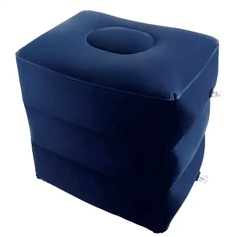 PVC Kids Flight Sleeping Footrest Pillow Resting Pillow On Airplane Car Bus Pillow Inflatable Travel Foot Rest Pillow