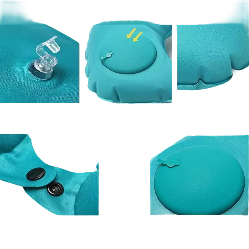 Image of Airpillo Inflatable Neck Pillow showcasing trendy features and comfort