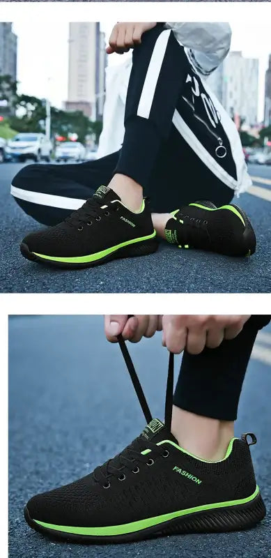Mens Casual Sneakers Running Shoes Men Lace-up Lightweight Comfortable Breathable Big Size 46 Athletic Walking Shoes