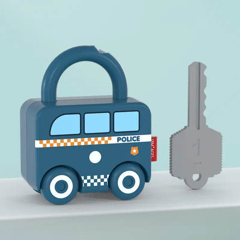Children’s Key Unlocking Educational Toys - Police car