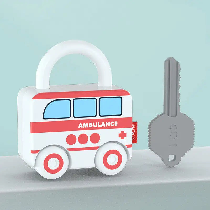 Children’s Key Unlocking Educational Toys - Ambulance
