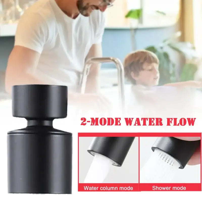 360° Rotary Kitchen Faucet Spray Head Filter washbasin Splash proof Adapter 2 Mode adjustable Kitchen Sink Faucet