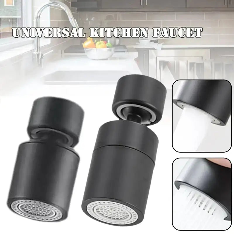 360° Rotary Kitchen Faucet Spray Head Filter washbasin Splash proof Adapter 2 Mode adjustable Kitchen Sink Faucet