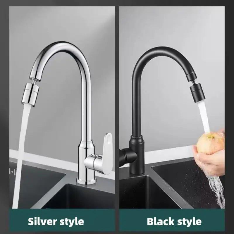 360° Rotary Kitchen Faucet Spray Head Filter washbasin Splash proof Adapter 2 Mode adjustable Kitchen Sink Faucet
