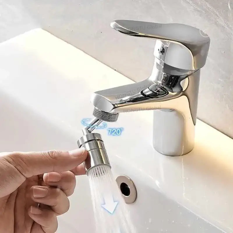 360° Rotary Kitchen Faucet Spray Head Filter washbasin Splash proof Adapter 2 Mode adjustable Kitchen Sink Faucet