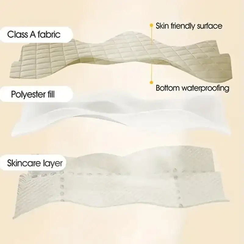 1pc 3D Air Fabric Thick Mattress Cover 100% Waterproof Mattress Protector Soft and Breathable Fitted Bed Sheet (No