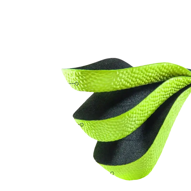 Height-increasing shoe inserts.