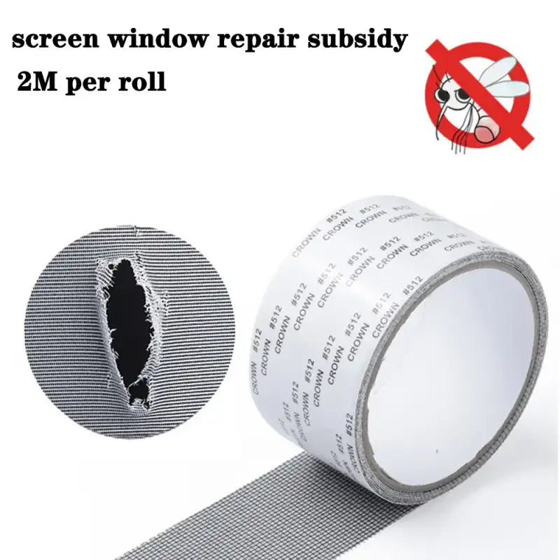 1ps Easy-to-Apply Waterproof Window Screen Repair Tape – Keep Mosquitoes Out with Our Anti-Insect Self-Adhesive Mesh