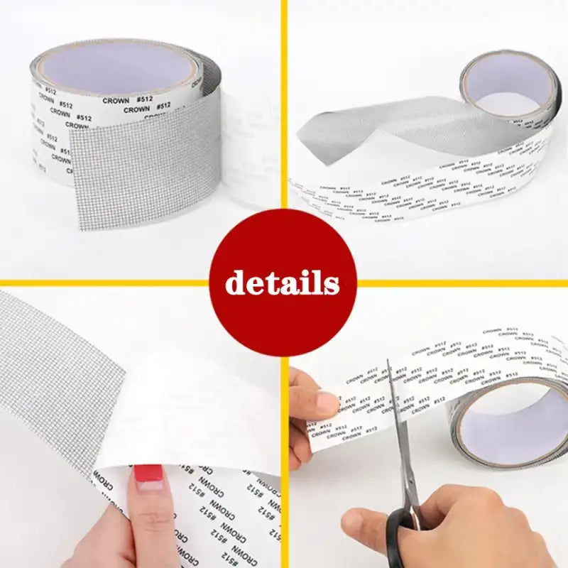 1ps Easy-to-Apply Waterproof Window Screen Repair Tape – Keep Mosquitoes Out with Our Anti-Insect Self-Adhesive Mesh