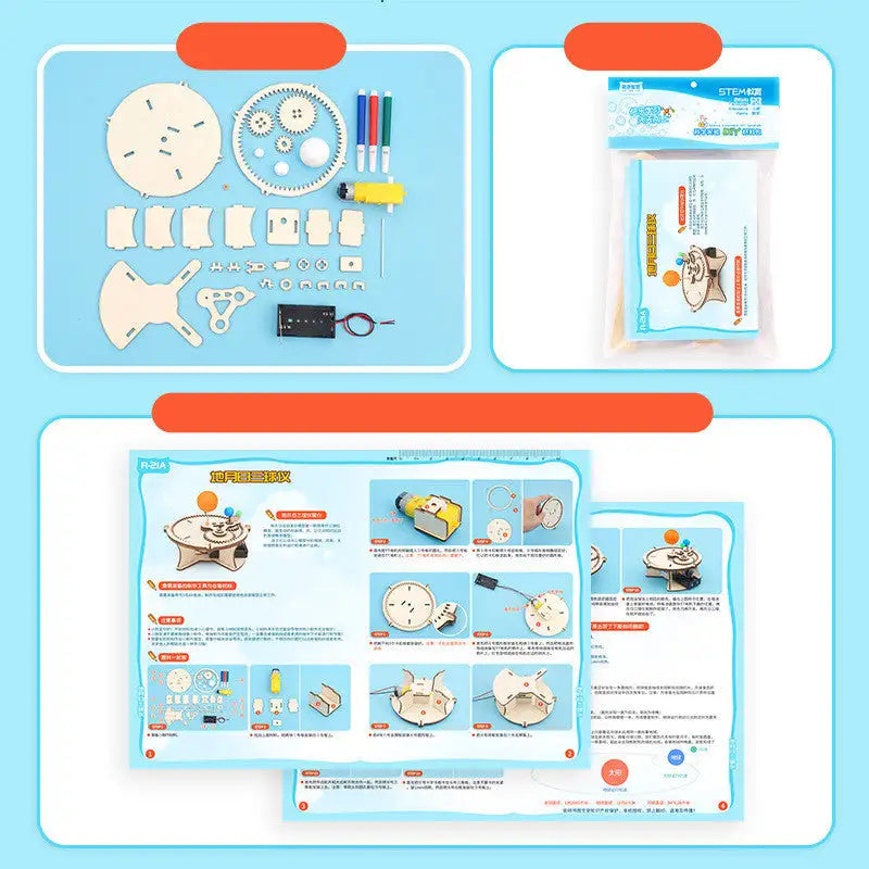 Children’s Assembling Educational Toys Scientific Experiment Education