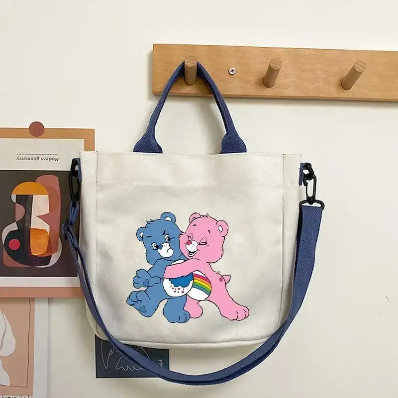 Care Bears tote bag.