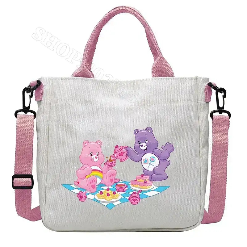 Care Bears tote bag.