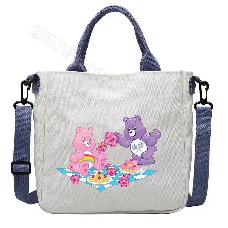 Care Bears tote bag.
