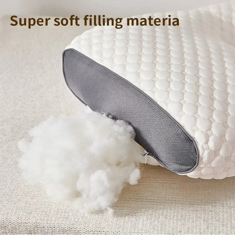 New Neck Pillow Help Sleep And Protect The Neck Cervical Orthopedic Household Soybean Fiber Massage SPA Pillow