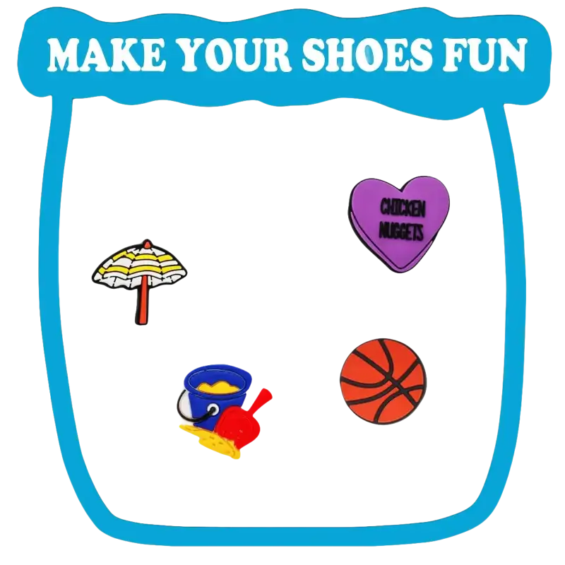 Shoe charms.