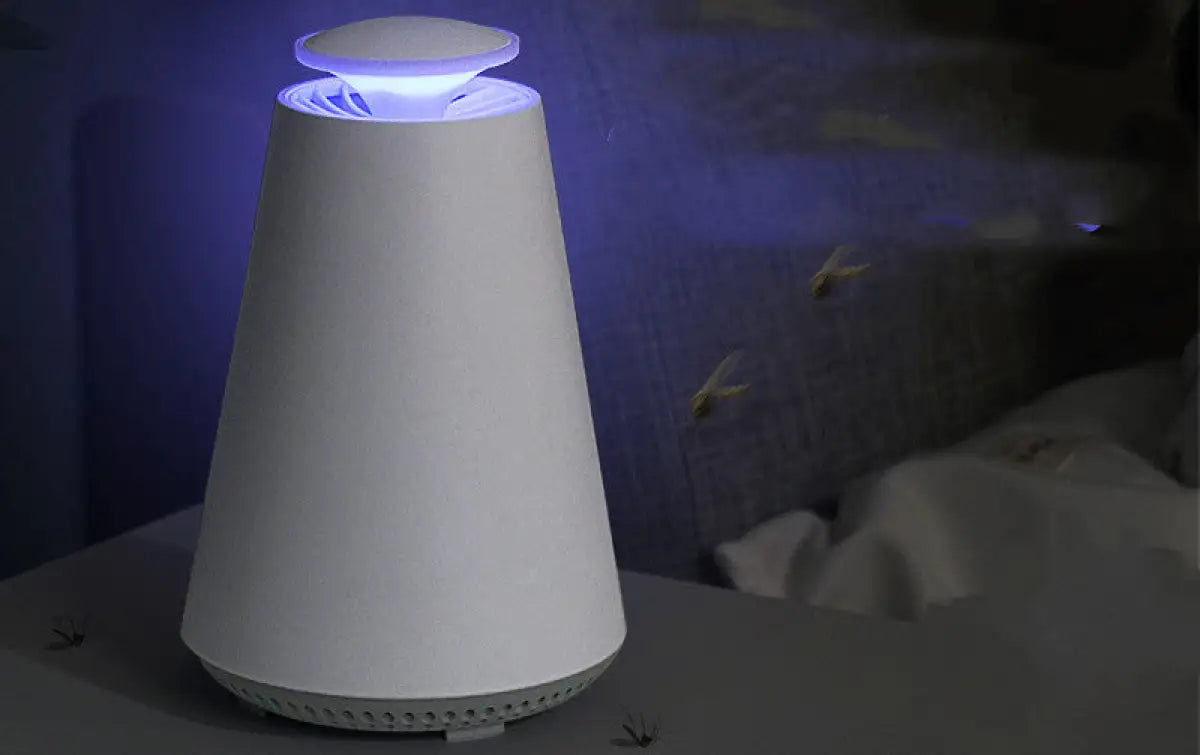 EcoGlow Mosquito Trap - Smart LED Insect Catcher - White / USB