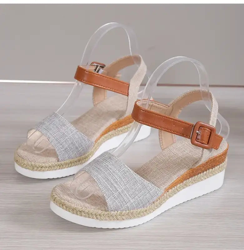 Sandals Women Shoes Fashion Wedge Sandal For Women Non-Slip Women’s Sandals Huaraches Light High-Heeled Sandals