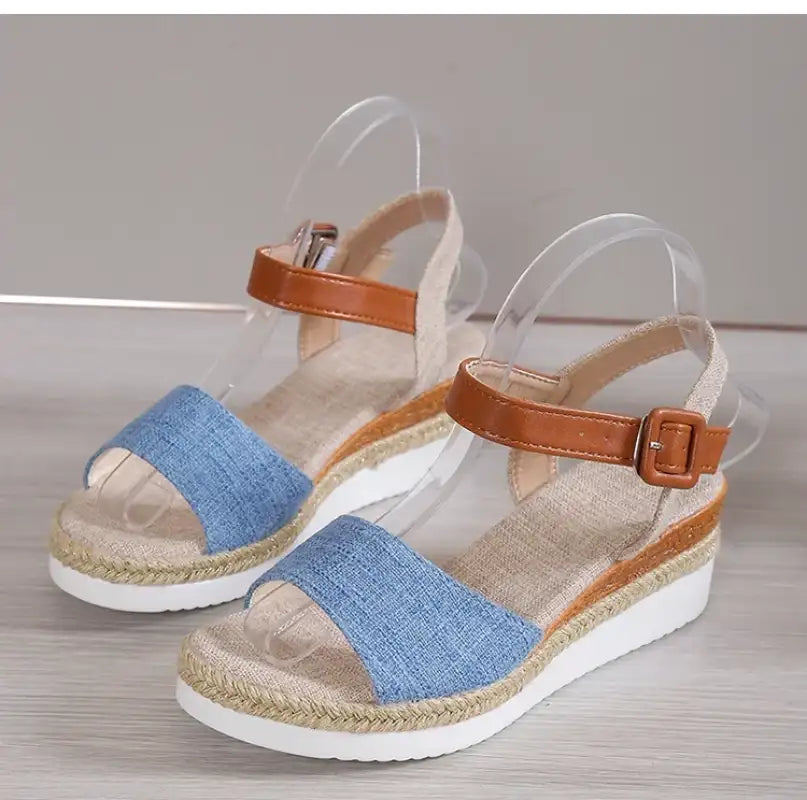 Sandals Women Shoes Fashion Wedge Sandal For Women Non-Slip Women’s Sandals Huaraches Light High-Heeled Sandals