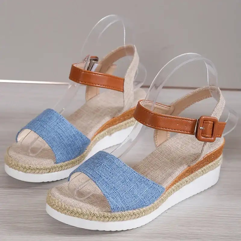 Sandals Women Shoes Fashion Wedge Sandal For Women Non-Slip Women’s Sandals Huaraches Light High-Heeled Sandals