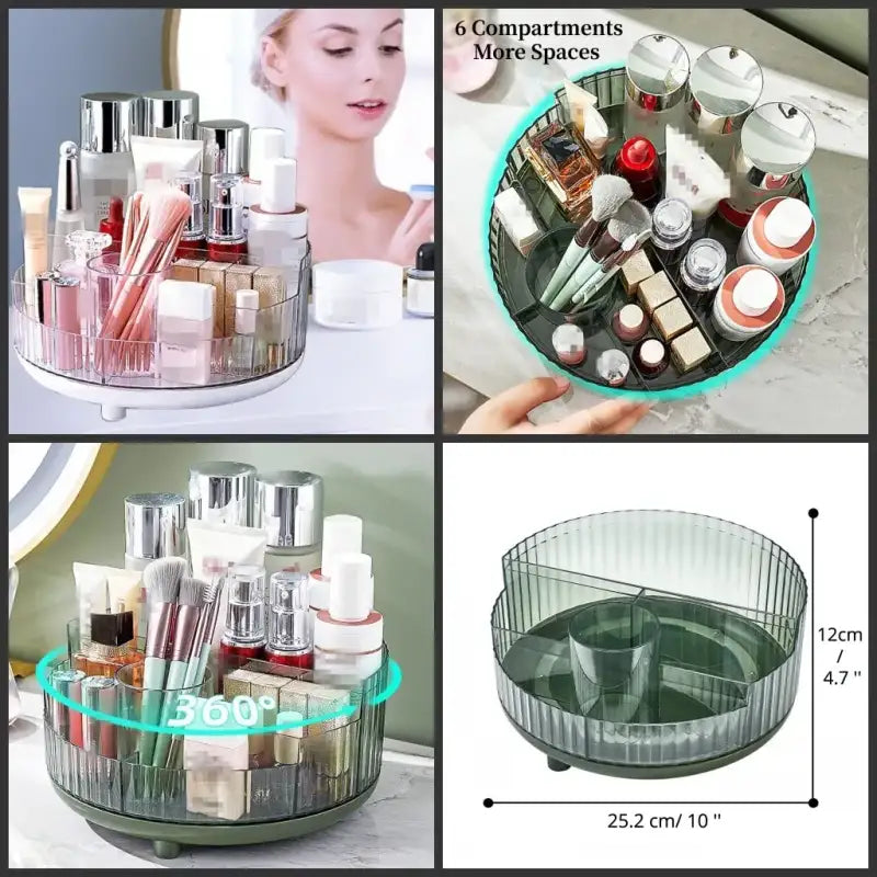 White New Drawer Makeup Storage Box Dormitory Finishing Plastic Shelf Cosmetics Skin Care Dressing Table Desktop
