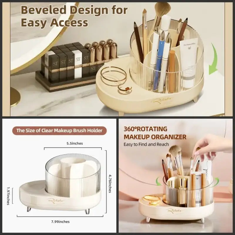White New Drawer Makeup Storage Box Dormitory Finishing Plastic Shelf Cosmetics Skin Care Dressing Table Desktop