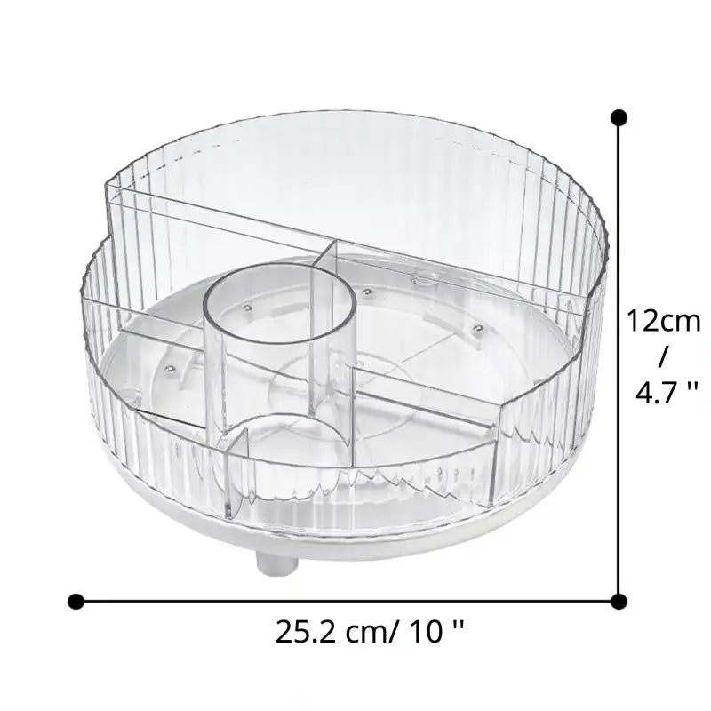 White New Drawer Makeup Storage Box Dormitory Finishing Plastic Shelf Cosmetics Skin Care Dressing Table Desktop - show