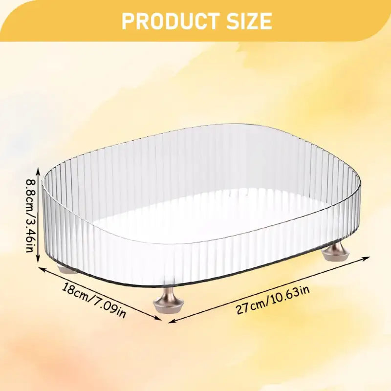 White New Drawer Makeup Storage Box Dormitory Finishing Plastic Shelf Cosmetics Skin Care Dressing Table Desktop - show