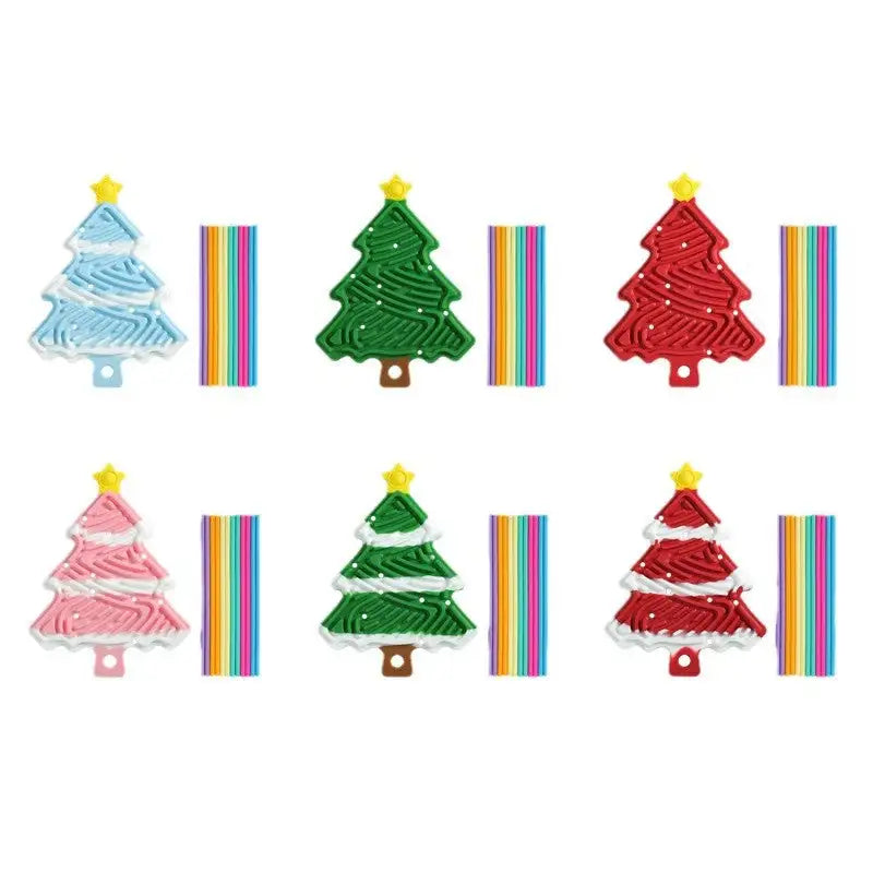 Christmas Tree Decompression Plate Space Sensory Children’s Educational Toys