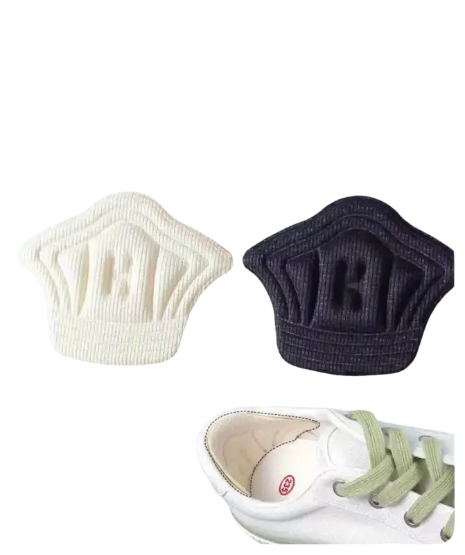 Crown-shaped shoe inserts.