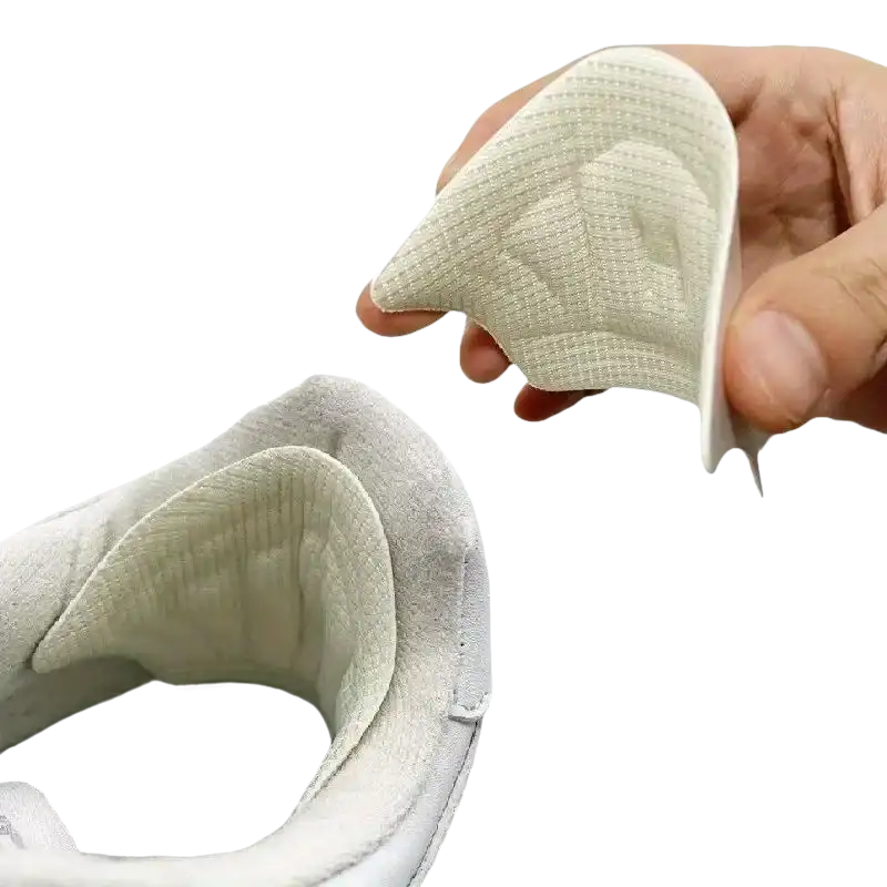 Shoe heel cushion pads.