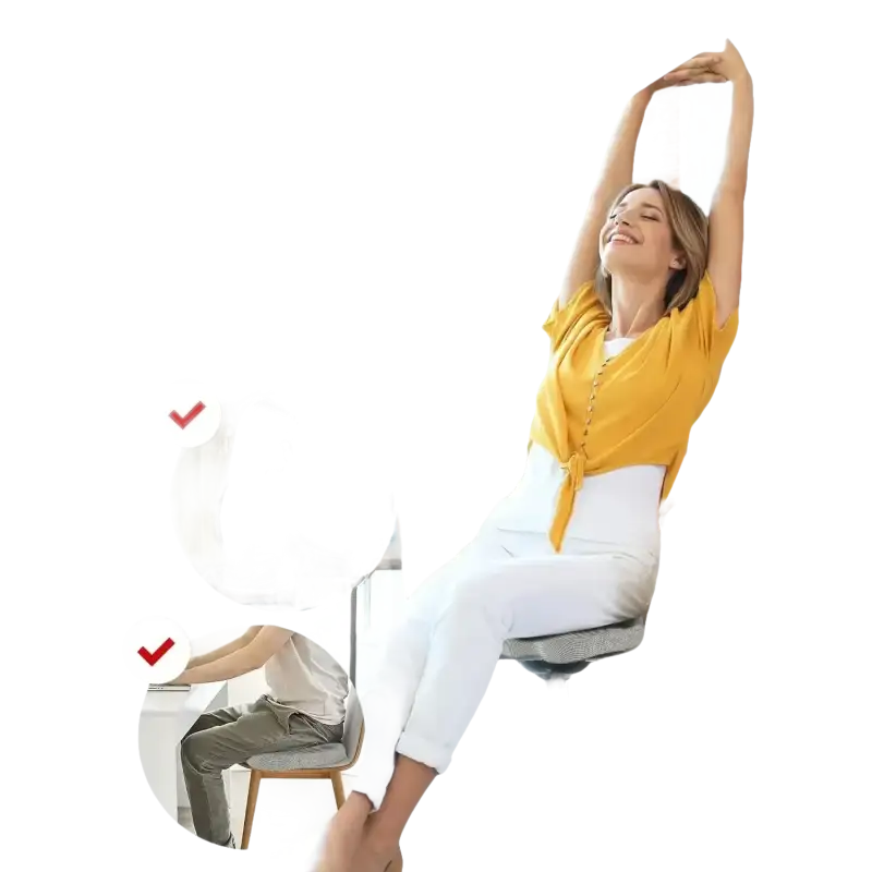 Ergonomic office chair.