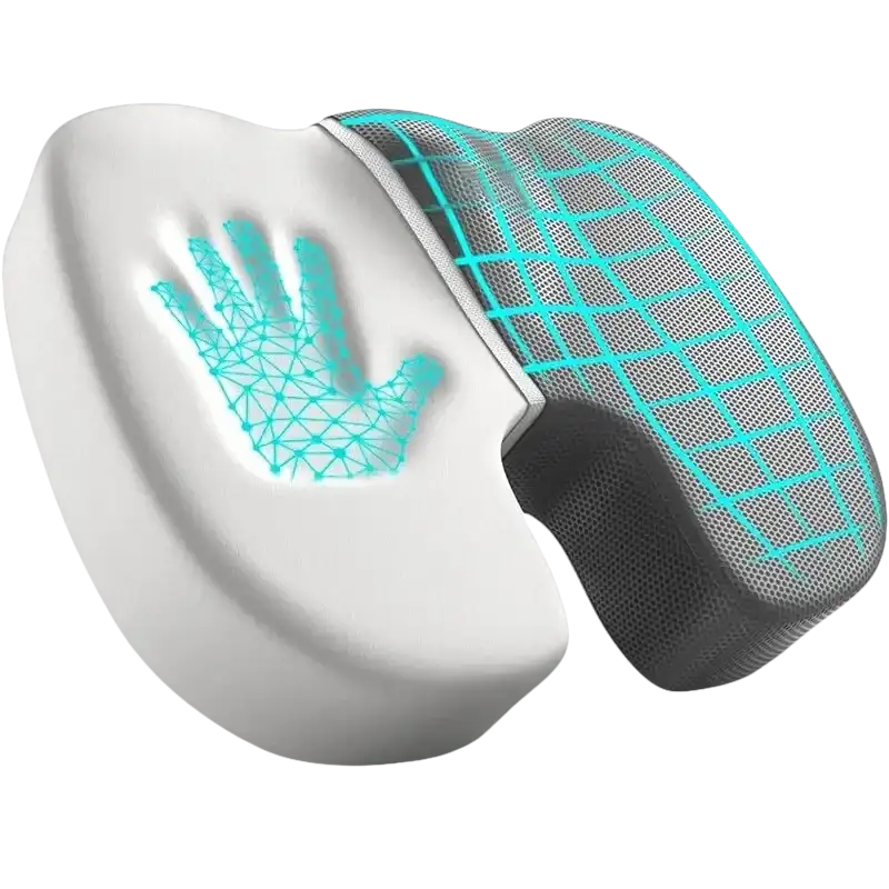 Memory foam seat cushion.