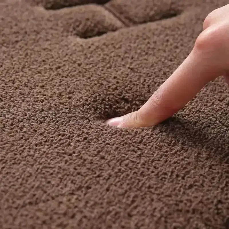 Anti Slip Mat Faux Cashmere Memory Foam Carpet Coral Fleece Super Absorbent Floor Mat Kitchen Living Room Bathroom