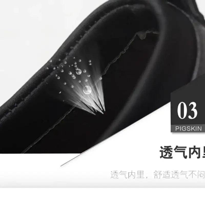 Cotton Leather Shoes Men Formal Dress Shoes Luxury Business Oxford Male Office Wedding Dress Shoes for Men Winter New