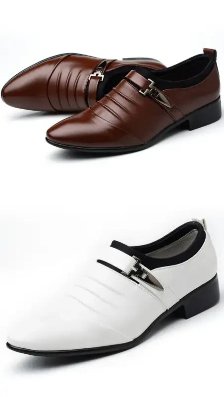 Cotton Leather Shoes Men Formal Dress Shoes Luxury Business Oxford Male Office Wedding Dress Shoes for Men Winter New