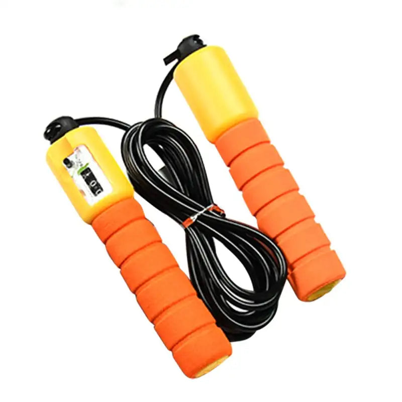 Count & Jump: Smart Rope Counter - Orange