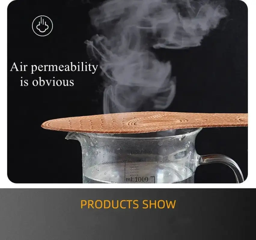 Real Cowhide Insole Leather Shoes Boots Shoe Inserts Soft Breathable Deodorant Anti-slip Template Shock Absorbing