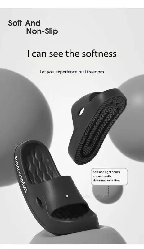 Thick Platform Slippers for Women Home Soft Sole Pillow Slides Sandals Woman Summer Beach Non Slip Flip Flops Bathroom